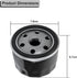 49065-0721 Oil Filter Compatiable with Kawasaki FR730V FX730V FR691V FS691V FR600V FX691V FS651V FR651V FX600V Engines Replace 49065-7007 1Pcs...