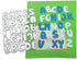 Metal Dotted Line Capital 26 Alphabet Cutting Dies, Spelling Letters Die Cuts for Card Making Stencil Embossing Tool Scrapbooking DIY Etched Craft...
