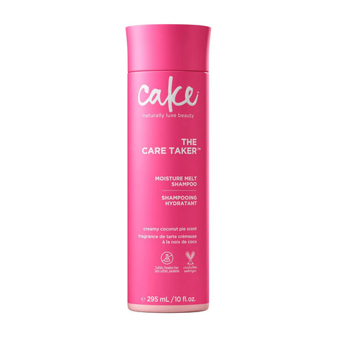 Cake Beauty Moisturizing Shampoo, The Care Taker – Hydrates and Replenishes Dry Hair – With Coconut Water, Hyaluronic Acid & Shea Butter - For All...