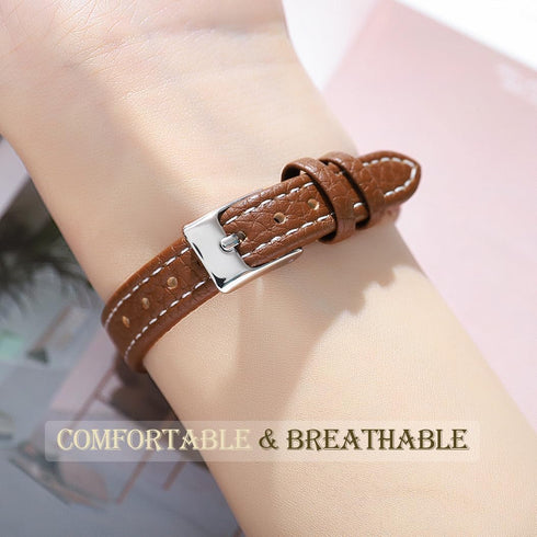 Women Wrist Watch Mini Ultra-Thin Elegant Simple Square Quartz Watches with Leather Strap 30M Waterproof Analog Watches for Girls Students Ladies…...