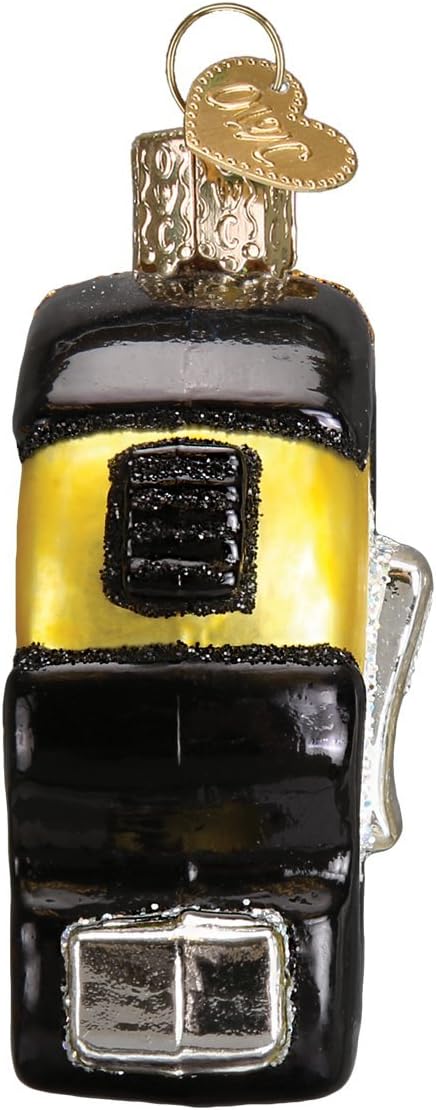 Old World Christmas Glass Blown Ornament Tape Measure (32295)...