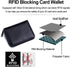 EASTNIGHTS Genuine Leather Credit Card Holder Case RFID Card Wallet Travel Passport Wallet...