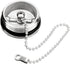 1Pack Cabin Hardware Deck Fill Cap 316 Stainless Steel Boat Accessories Boat Parts Deck Fill Replacement Cap Silver (Size: with 2" hose)...
