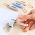 White Folding Scissors,Sewing Scissors,folding scissorsSafe Portable Travel Scissors Foldable Cutter Pocket Mini Scissor Sewing Scissors? Scrapboo...