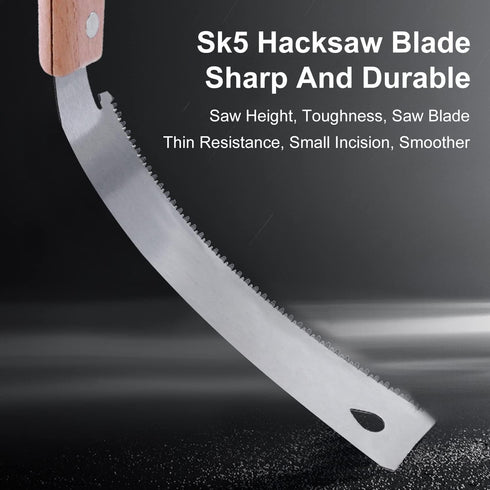 Small Hand Saw, 12inch Flush Cut Saw, Wooden Handle Flat Saw Accurate Household Woodworking Flush Cutting Trim Tool for Garden, Pruning, Carpentry...
