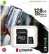 Kingston 128GB microSDXC Canvas Select Plus Class 10 Flash Memory Card SDCS2 Memory...