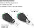 DC Power Jack Plug Adapter Barrel Connector 20 Pairs 12V Male and Female 2.1xx5.5mm for CCTV Security Camera System, LED Strip...