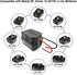Power Wheels Adaptor for Bosch/Makita 18V 14.4V Battery Power Mount Connector Adapter Dock Holder with 12 awg Wires DIY Power Tools RC Toys Roboti...