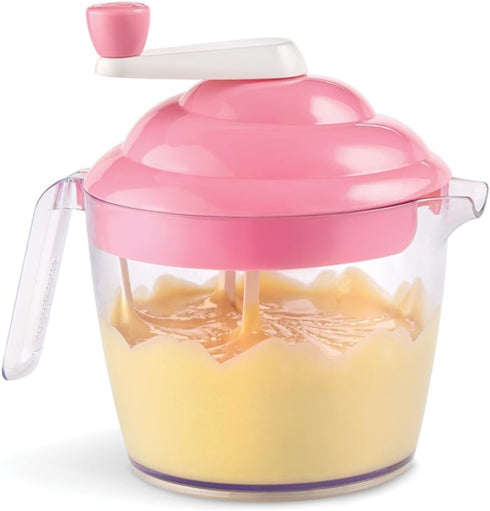 Cupcaker Batter Bowl And Mixer, Pink...