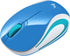 Logitech Wireless Mini Mouse M187 Ultra Portable,1000 DPI Optical Tracking, 3-Buttons, PC/Mac/Laptop - Palace Blue...