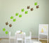 24 Dinosaur Footprint Wall Stickers – Cute Vinyl Decals for Kids Nursery, Boys Bedroom or Baby Room, Removable Dinosaur Art for Playroom or Wall D...