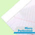 KAISA Legal Pads 8.5x11 Writing Pads Wide Ruled Notepads 8.5"x11.75" White Note Pads 40 Sheets 2 Pads,WT-MWT40W-2PAD?Made in the USA....