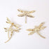 6 Pcs Dragonfly Themed Enamel Crystal Rhinestones Brooch Pin Women Jewelry Clothes Dress Scarf Decoration Lapel Pin...
