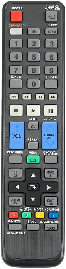 AH59-02294A Replace Remote Applicable for Samsung HT-C445N HT-C450N HT-C455N HT-C453N HT-C450 HT-C453 HT-C455 HT-C460 HT-C463 HT-C550 HT-C653W HT-...