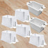 10 PCS BE1-2 Electrical Outlet Box Extenders with 20PCS Screws, 1-Gang Box Extender Single Gang Box Extender Electric Box Extender 1 Gang Power Ou...