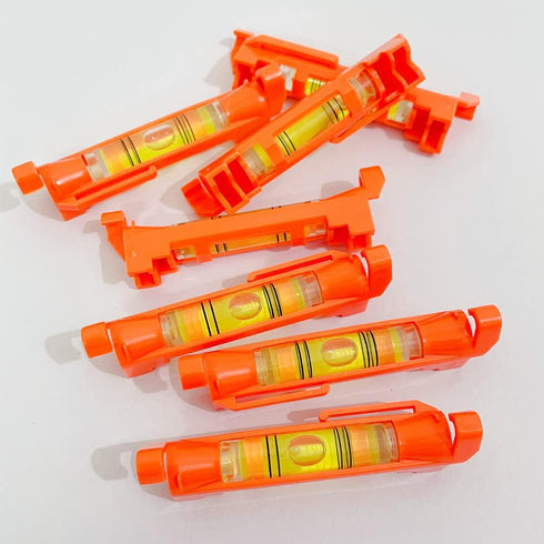 6x Hanging Bubble Line Level Tool Construction String Level Thread Level Small Horizontal Rope Bubble Spirit Levels for Leveling Ground, Brick Wor...