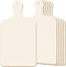 Mini Wooden Cutting Board Small Charcuterie Boards for Craft with Handle Unfinished DIY Cooking Board for Kitchen Decor Vegetable Fruit Supply(11....