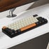 Happy Balls 60% Keycaps Side Printed PBT Keycap Set 60 Percent Thick Cherry MX Key Caps with Key Puller for US-ANSI Layout 61 68 60% MX Switches M...