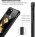 TnXee Case Compatible with iPhone XR Case, Golden Butterfly Rose Flower Case for iPhone XR Cases for Man Women Gifts Pattern Design Case......