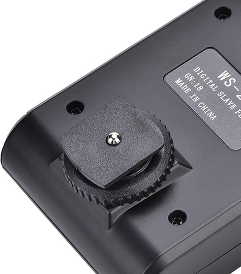 Camera Flash Speedlite for DSLR Cameras, Portable Mini Digital Hot Shoe Mount Flashlight Built in Digital Slave and Auto Pre Flash Sensor, Hot Sho...