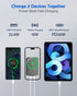 Magnetic Wireless Power Bank, 10000mAh Portable Charger with 15W Fast Wireless Charging 22.5W USB PD QC3.0 Type-C LED Display Battery Pack Compati...