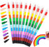 15 Pcs Stackable Crayons, Stacking Crayons Bulk, Rainbow Party Favors Mini Crayon Packs, Kids Colorful Buildable Crayon for Children Toddlers Draw...