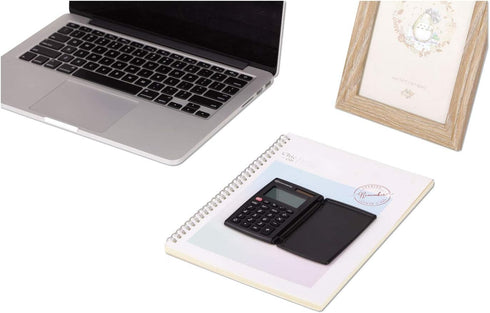 Innovera 15921 15921 Pocket Calculator with Hard Shell Flip Cover, 8-Digit, LCD...