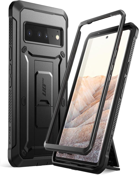 SUPCASE Unicorn Beetle Pro Series Case for Google Pixel 6 (2021), Full-Body Rugged Belt-Clip & Kickstand Case without Built-in Screen Protector (B...