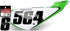 DD43B-9 Black 4" High-Gloss Precision Die Cut Vinyl Number 9, 3 Pack...