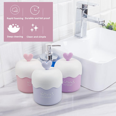Facial Cleanser Foam Maker, Portable Manual Foamer Cleansing Foam Maker, Skin Care Beauty Cleansing Tool for Home, Beauty Salon and Traveling...