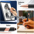 12 PCS 2 in 1 Stylus Ballpoint Pens,Pen with Stylus Tips, 1.0 mm Black Ink Metal Pen Stylus Pens for Touch Screens (Rose gold & Blue) 12 Pens and ...