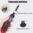 11 in 1 Screwdriver, Portable Multifunctional Screwdriver Set, Flat Head/Slotted/Phillips/Hex/Square Head/Hex, Nut Driver Suitable for Outdoor and...
