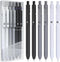 Gel Pens, 0.5MM Black Gel Ink Pens Fine Point Smooth Writing Pens, College Essentials Pens for Journaling Note Taking, Birthday Gifts for Women Me...
