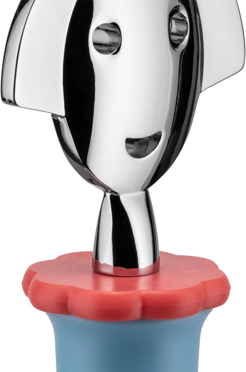 Alessi Anna Stop Bottle Stopper, One size, Light Blue...