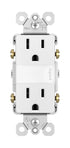 Legrand radiant NTL885TRWCC6 15 Amp Adjustable LED Night Light Outlet, Tamper Resistant Decorator Receptacle, Optional Louver, White (1 Count)......