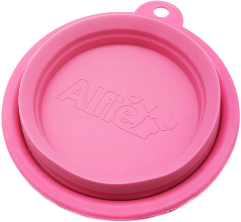 Alfie Pet - Ros Pet Expandable/Collapsible Travel Bowl - Size: 1.5 Cups, Color: Hot Pink...
