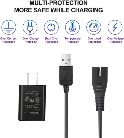 Charger for Intex 28620EP Rechargeable Handheld Pool Vacuum Compatible with Intex 28620 28620E CL1704 Pool Vacuum USB Charging Cord Adapter...