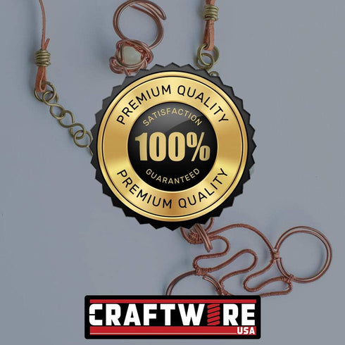 Solid Bare Copper Wire Round, Bright, Dead Soft, 25 Feet 18, 20, 22, 24 Gauge...