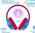 PowerLocus Kids Wireless Headphones, Bluetooth Kids Headphones LED Lights Over Ear with 74/85/94dB Volume Limited, 45H Playtime,Built-in Mic, Two ...