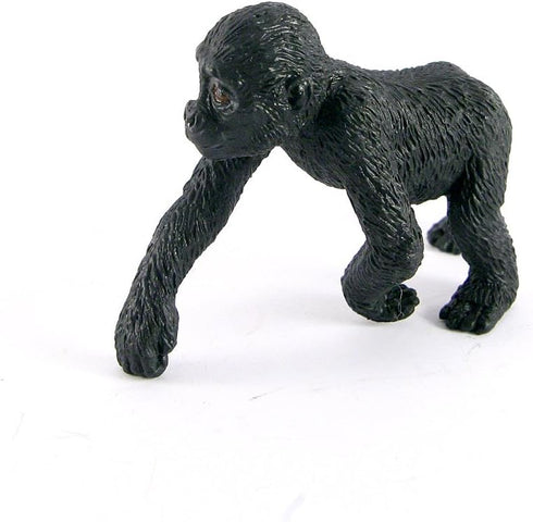Safari Ltd. Lowland Gorilla Baby Figurine - Lifelike 3.3" Wildlife Figure - Educational Toy for Boys, Girls, and Kids Ages 3+...