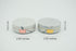 2 Pack Marble Contact Lens Case All-in-One Travel Contact container Soak Storage Kit(Rose Gold + Gold)...