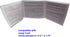 Mahjong Card Sleeve 1 piece for National Mah Jongg League Scorecard - Large Cover (Fits 6.12 x 4.8 inch Mahjong Score Card) PVC Durable, Card Hold...