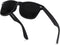 grinderPUNCH Super Dark Black Lens Men's Sunglasses Retro Classic 80's Stylish Trendy Shades...