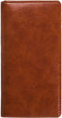 Leather Checkbook Cover for Men Women RFID Blocking by GNEGNI...