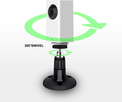 Wall Mount Compatible with Wyze Cam Pan & Wyze Cam V3/Ring Camera, Adjustable Indoor Outdoor Mount for Wyze Cam Pan, Wyze Cam Outdoor, Wyze Cam V3...