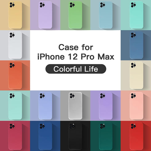 peafowl iPhone 12 Pro Max Case Compatible with iPhone 12 Pro Max Matte Silicone Gel Cover with Full Body Protection Anti-Scratch Shockproof Case 6...