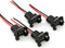 Fuel Injector Connector EV1 Type - 4 PACK Plug Clip Pigtail by Rotary13B1...