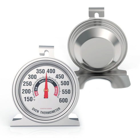 Efeng Large Dial Oven Thermometer for Gas & Electric Oven,Grill Cooking Safety Leave-in- NSF accurately Easy-to-Read Clearly Large Number Shows te...
