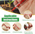 Mini Seed Planter Tool,New Mini Seed Spreader, Set of 6 Hand Held Garden Plant Seeds Planter, Adjustable Hand Sowing Seeder with 5 Dial Settings, ...