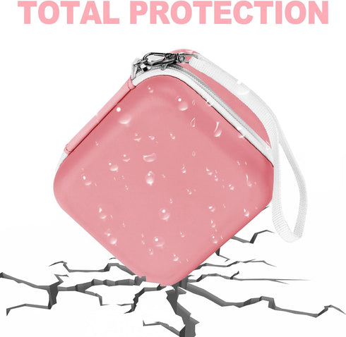 Lumus&Solem Pink Kids Camera Case for Instant Cameras - Storage Bag Compatible with Digital Video Cameras for Girls and Toddlers?Case Only?...